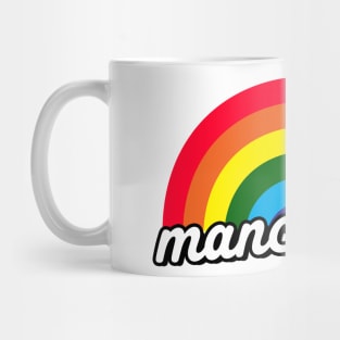 Manchester LGBT Rainbow Gay Pride Mug